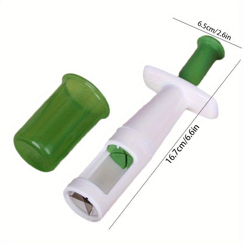 1pc Green Abs Grape Slicer