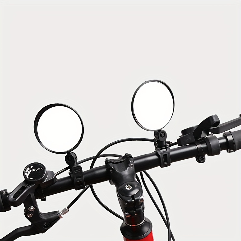 1pc Fahrradspiegel Hinten, Fahrradkonvexspiegel, 360-grad-rotation  Einstellbare Universelle Lenkerhalterung, Fahrrad-rückstrahler,  Fahrradzubehör, Hochwertig Und Erschwinglich