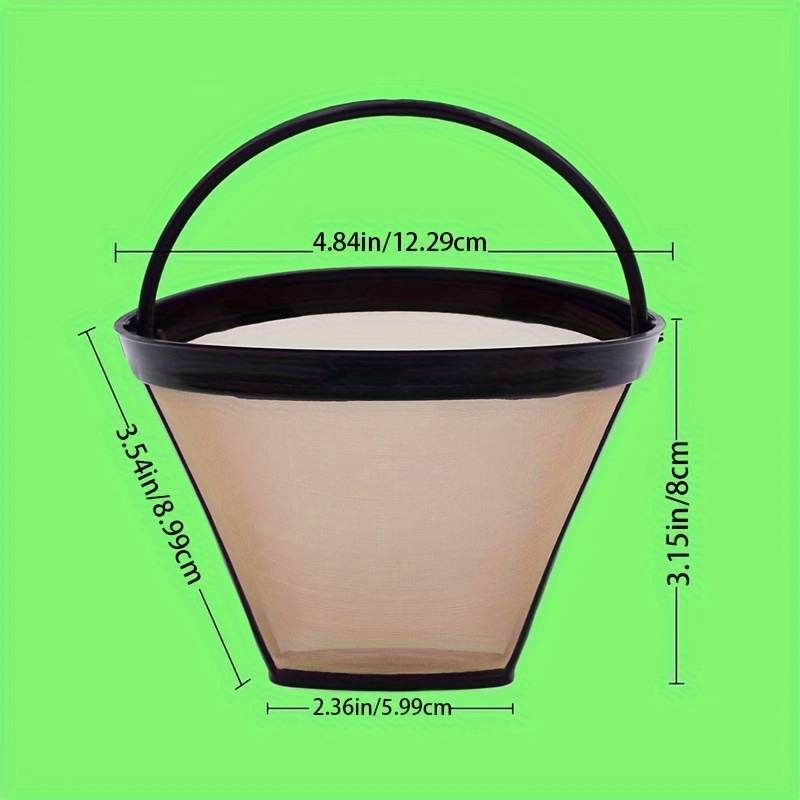 Reusable Coffee Filter Basket For Mr. Coffee Makers - Convenient And  Alternative To Paper Filters - Temu