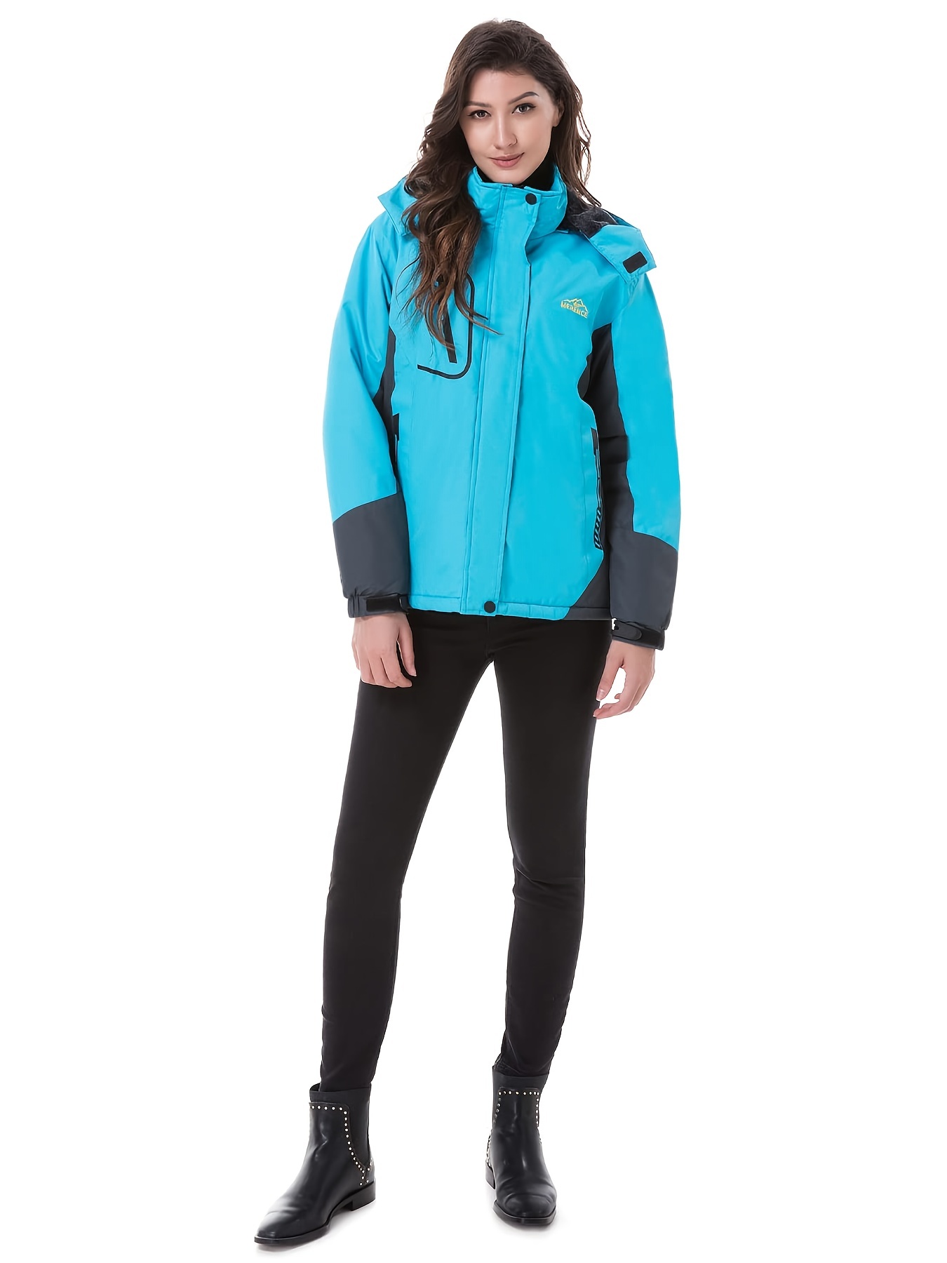 Chaqueta de esquí y traje de nieve para mujer, impermeable, aislada,  chaqueta de esquí y pantalones para mujer, abrigo de invierno para esquí