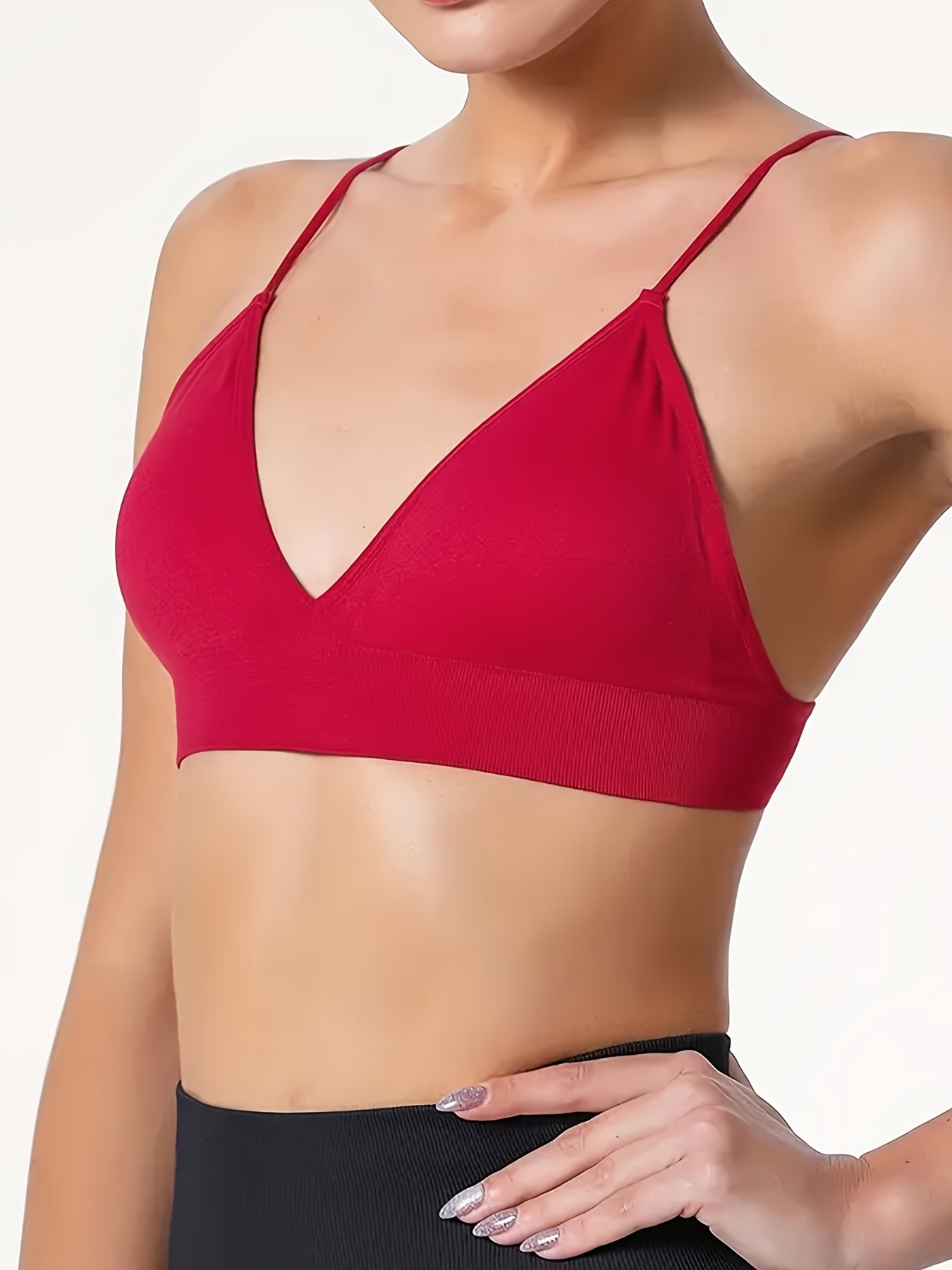 Seamless Bra for Women Female Underwear Lingerie Fitness Intimates (Color :  7, Cup Size : 70A)