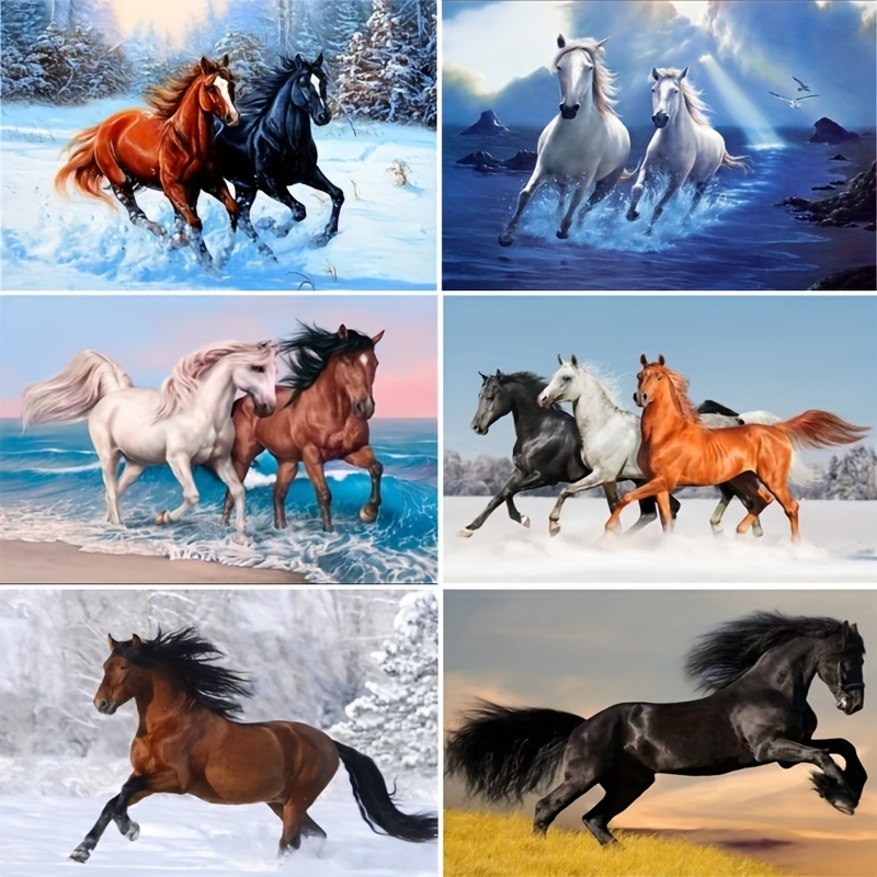 Horse Gifts for Girls Age 9 10 11 12 13, DIY Diamond Painting Kits with  Diamond Draw Special Tools for 8-10 Years Old Girls Kids Boys | Arts and