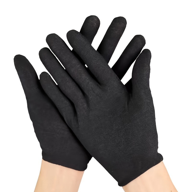 1 Pair Non-slip Thin Nylon Gloves Summer Lightweight Sewing Cotton Mechine Work  Gloves Summer Wear-resistant Breathable Safety - Household Gloves -  AliExpress