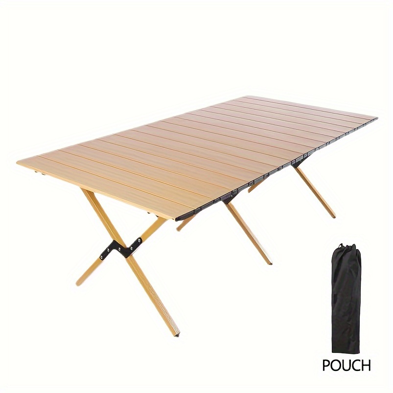 Nice C Mesa de tarjetas, mesa de picnic plegable, mesa pequeña, mesa  plegable de altura ajustable, campamento, al aire libre, aluminio ligero