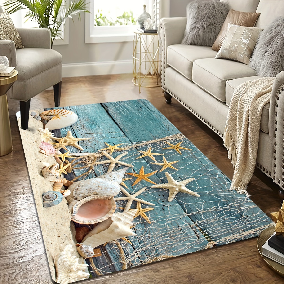 Respaldo de alfombra: tela antideslizante duradera de 70 x 39 pulgadas para  alfombras y alfombras personalizadas