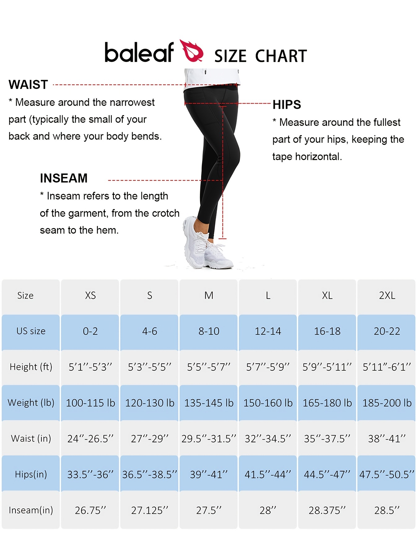 BALEAF Leggings for Women High Waist Soft Workout Hiking Yoga