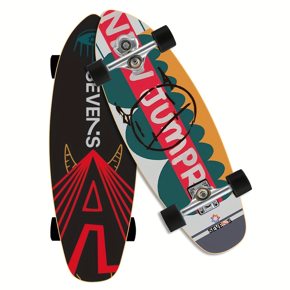 32inch 7couches adulte Surfskate Skateboard Terres de la rue du 7