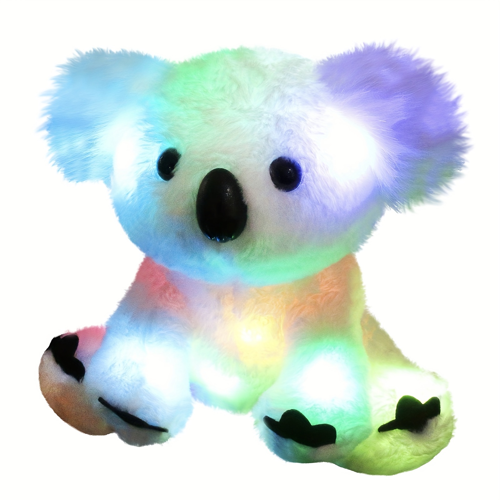 Ositos de peluche LED, bonitos juguetes de peluche con luces luminosas,  creativos, coloridos, regalos para dormitorio, niños, bebé, San Valentín