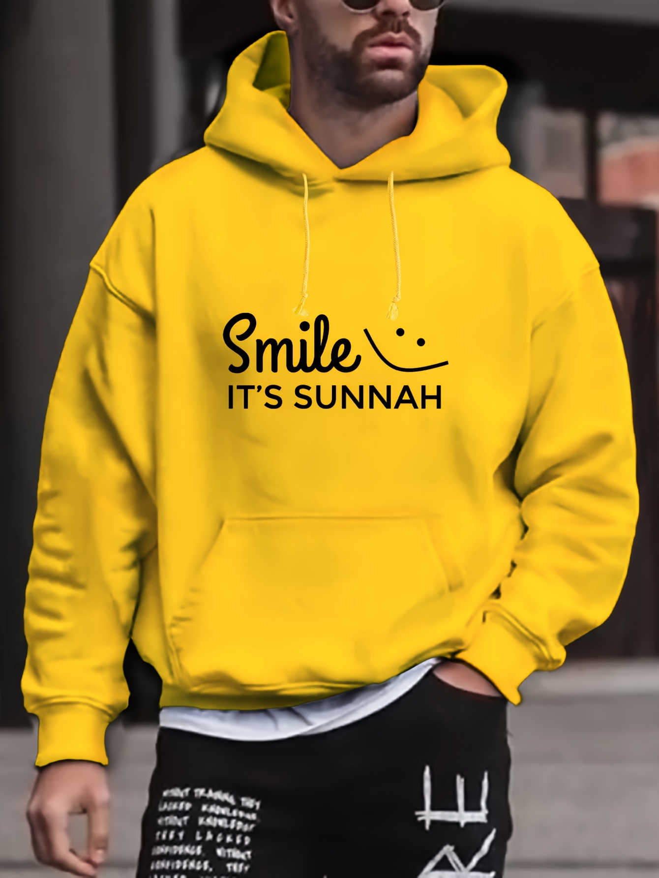 Hoodie smile discount