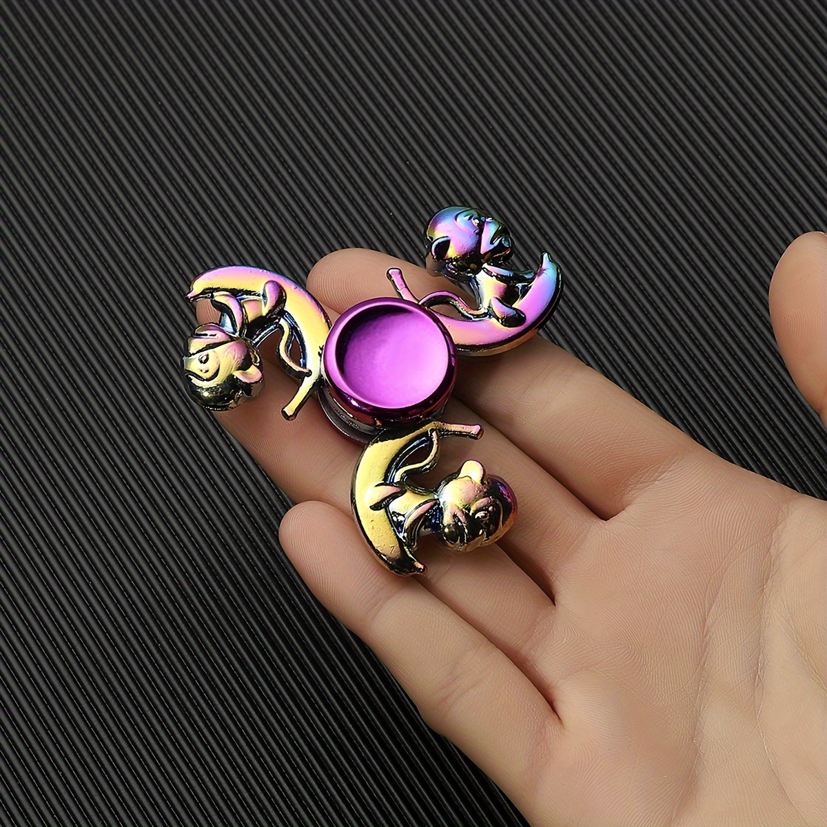 Decompression Fidget Spinner Toy Creative Finger Spinner - Temu