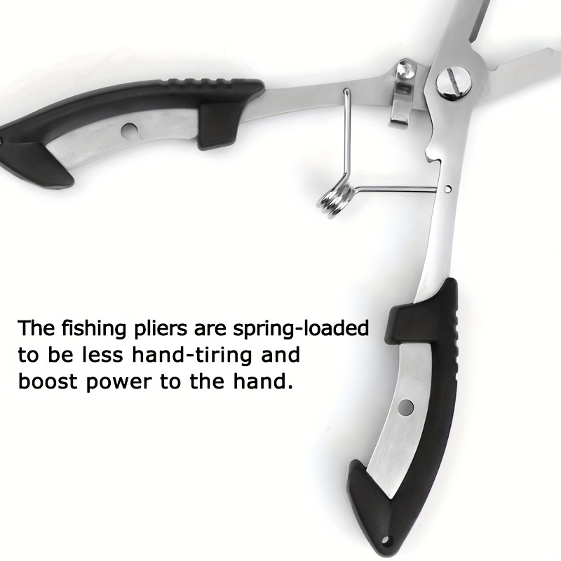 Stainless Steel Fishing Pliers Strong Cutting Scissors - Temu Canada