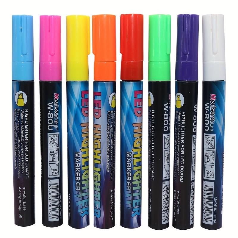 Double headed Erasable Fluorescent Pens Marking Pens Colored - Temu