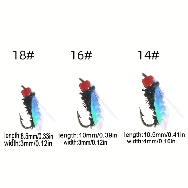 Artificial Fly Lure Bait Fishing Tackle Accessories, Vib Metal