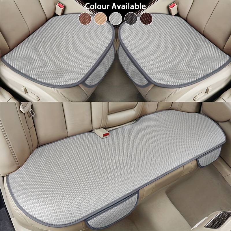 Three piece Set Car Seat Cushion Cover Universal Type Autumn - Temu