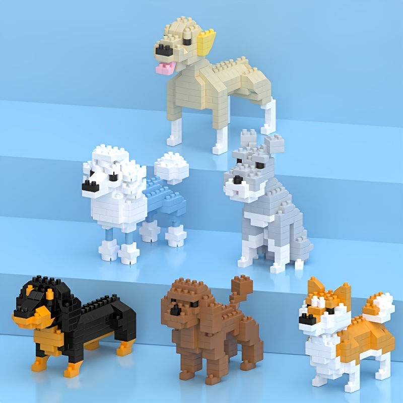 Balody Animal World Dachshund Dog Stand Pet 3D Model DIY Mini Diamond  Blocks Bricks Building Toy for Children no Box - AliExpress
