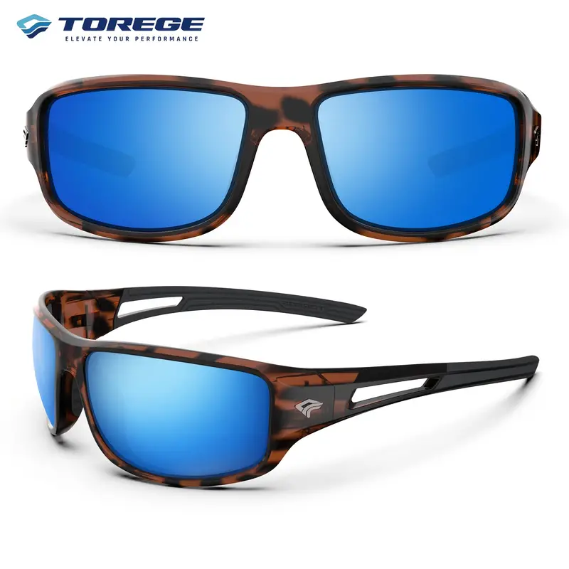 Torege Polarized Sports Sunglasses Cycling Running Driving - Temu