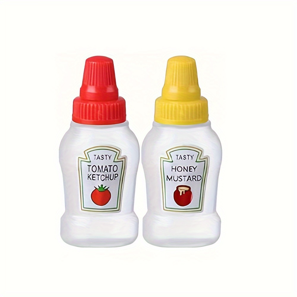 Mini Sauce Bottle Mini Squeeze Bottle Sauce Ketchup Bottle Portable Small  Durable Lunch Box Salad Dressing