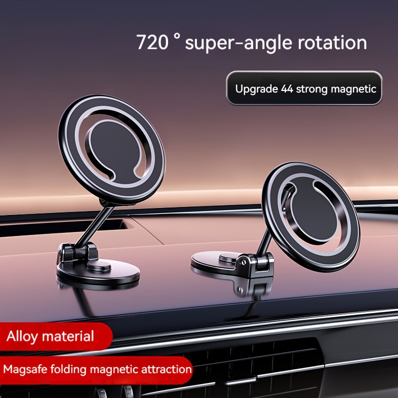 

Magnetic Car Holder, Suitable For Car Dashboard, Suitable For Iphone 15 Pro Max/iphone 14 13 12 Pro Max, Black