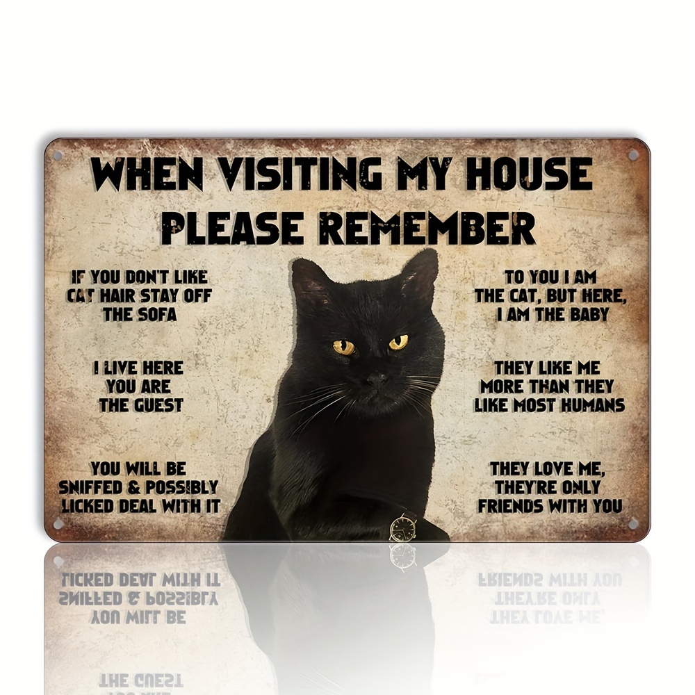 Black Cat Vintage Posters Art Wall Prints Funny Bathroom - Temu