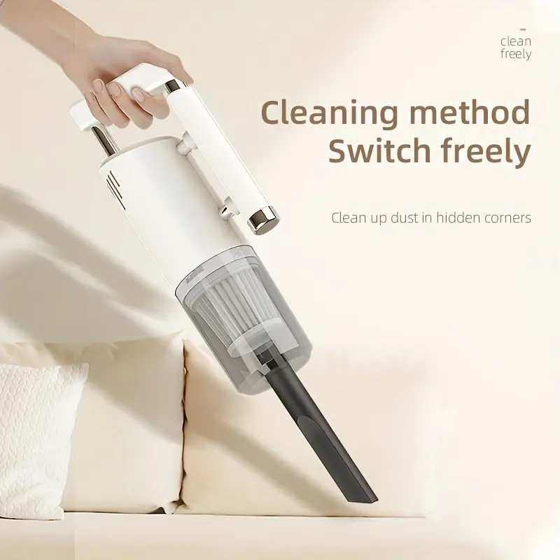 portable vacuum cleaner cordless high power 120w deep filtration wet dry handheld wireless vacuum cleaner household car compact large suction mini vacuum cleaner details 7