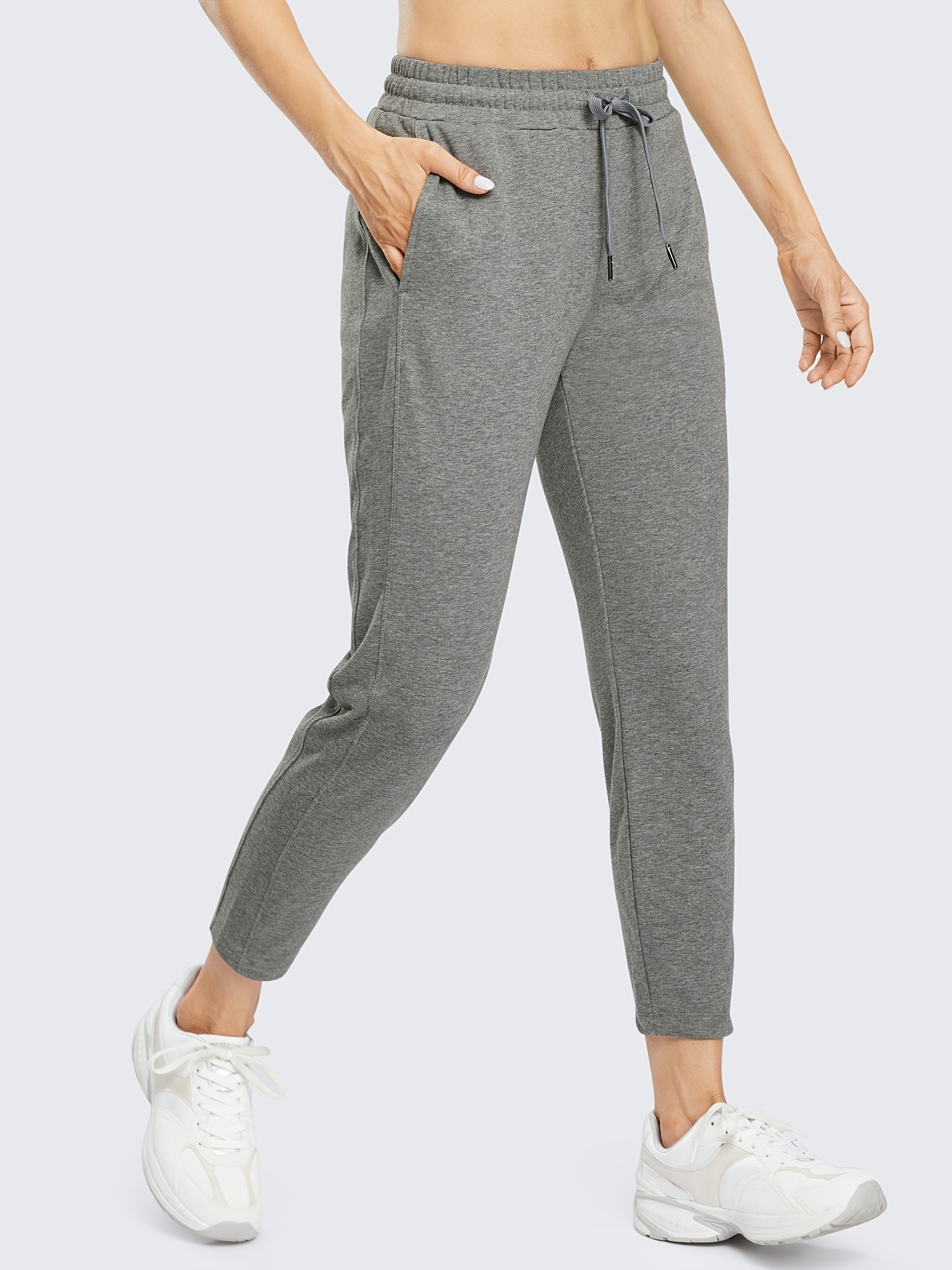 Women's High Waisted Joggers with Pockets Running Sweatpants Yoga Workout  Athletic Tapered Lounge Pants 28