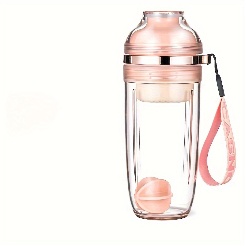 200ml Shaker Bottle Water Bottle with Scale Portable Milkshake Cup