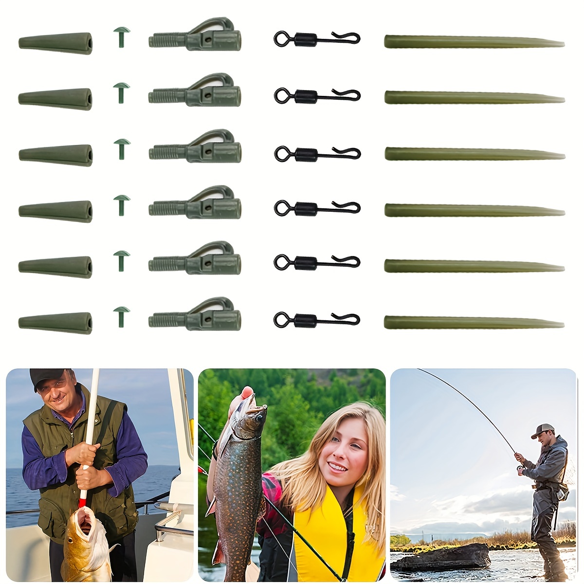 Lead Clips Carp Fishing Set, Fishing Accessories Carp