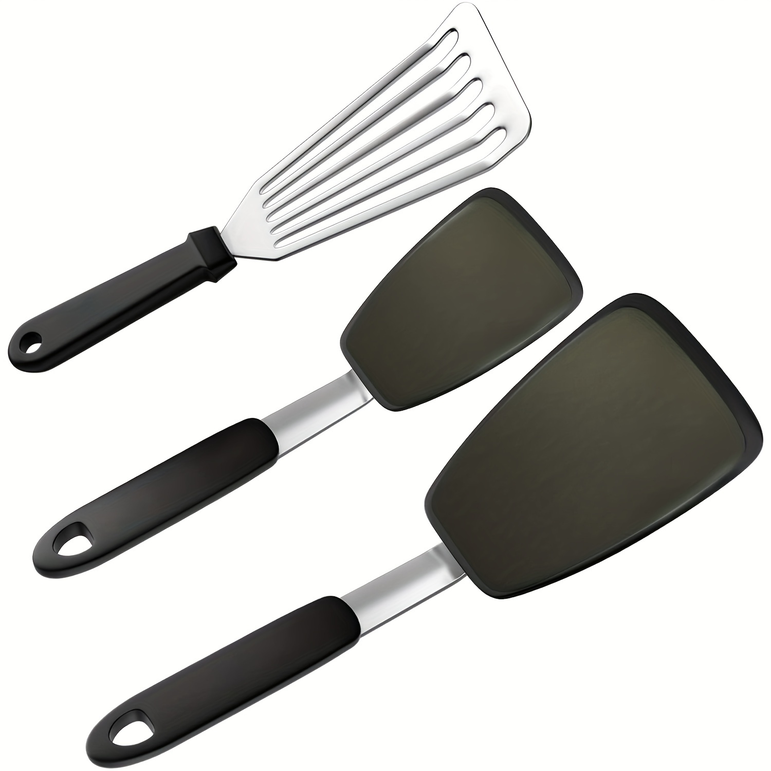 Silicone Kitchen Utensils Set Cooking Tools Spatulas,Slotted Spoon  Dishwasher Safe Utensilios De Cozinha Cooking Accessories