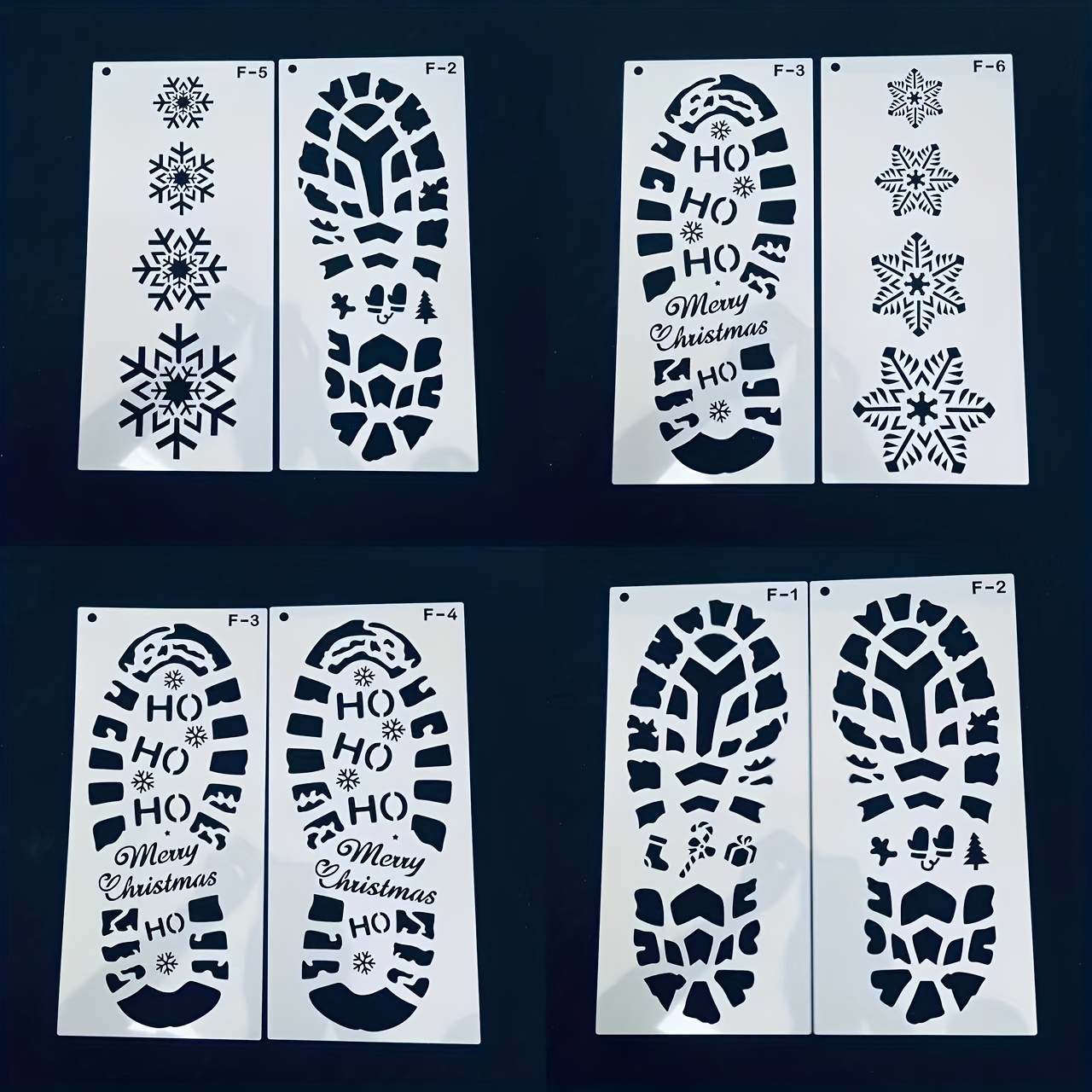 Decorative Snowflake Stencil Template Painting Stencils For - Temu