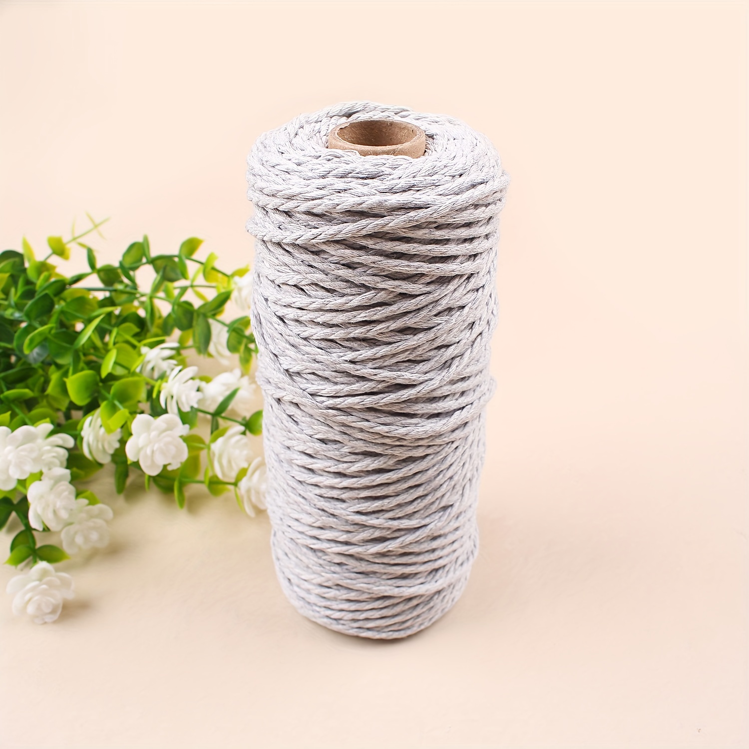 1pc Natural Jute String, Twisted And Thick For Vintage Garden Decoration,  Diy Weaving, Hangtag String
