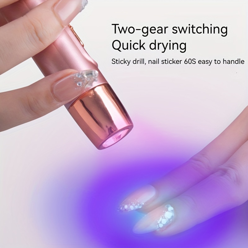 Mini Lampe UV Pour Ongles En Gel Lampe UV Portable Pour - Temu France