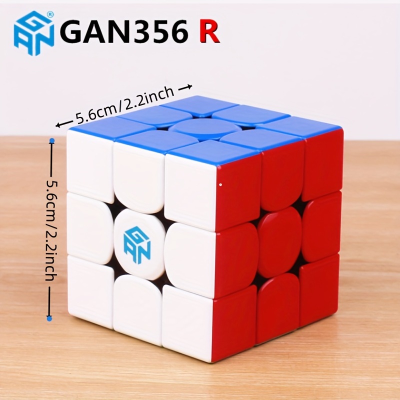 Gan 356rs Magnetic Speed Cube 3x3x3 Puzzle Cube For - Temu