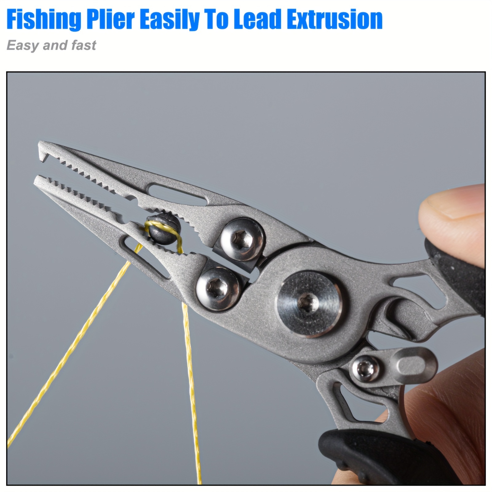 Upgraded Fishing Pliers Lip Gripper Set Multi functional - Temu