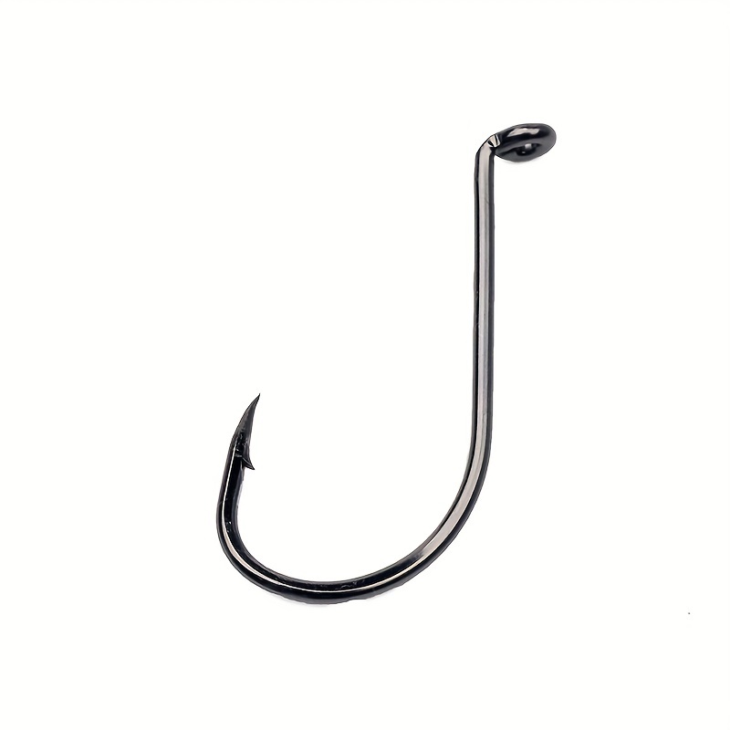 2# 36# Barbed Fishing Hook Eye Long Shank Hooks Live Shrimp - Temu