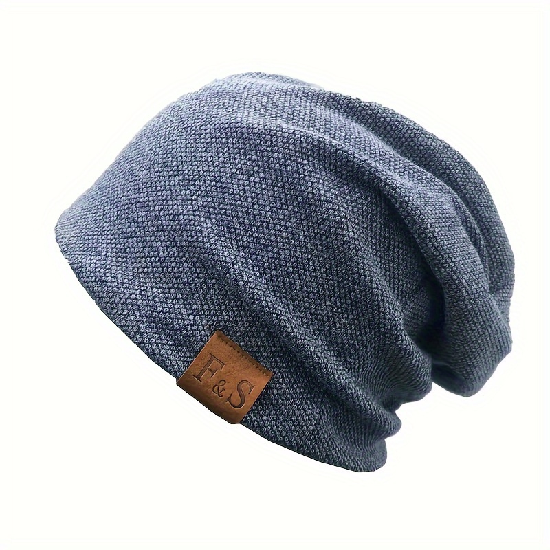 

Unisex Slouchy , Double Knit Cap, & , Headwear For Postpartum, & Outfits, & Stretchable