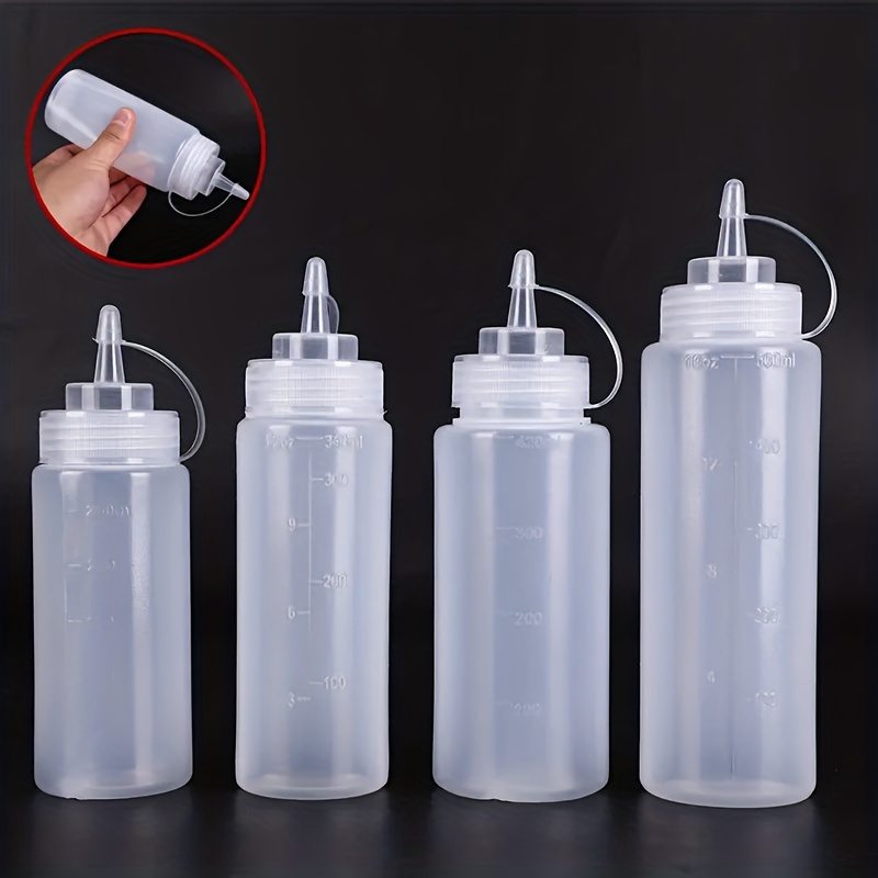 Plastic Squeeze Bottles Condiment Squeeze Bottles Plastic - Temu