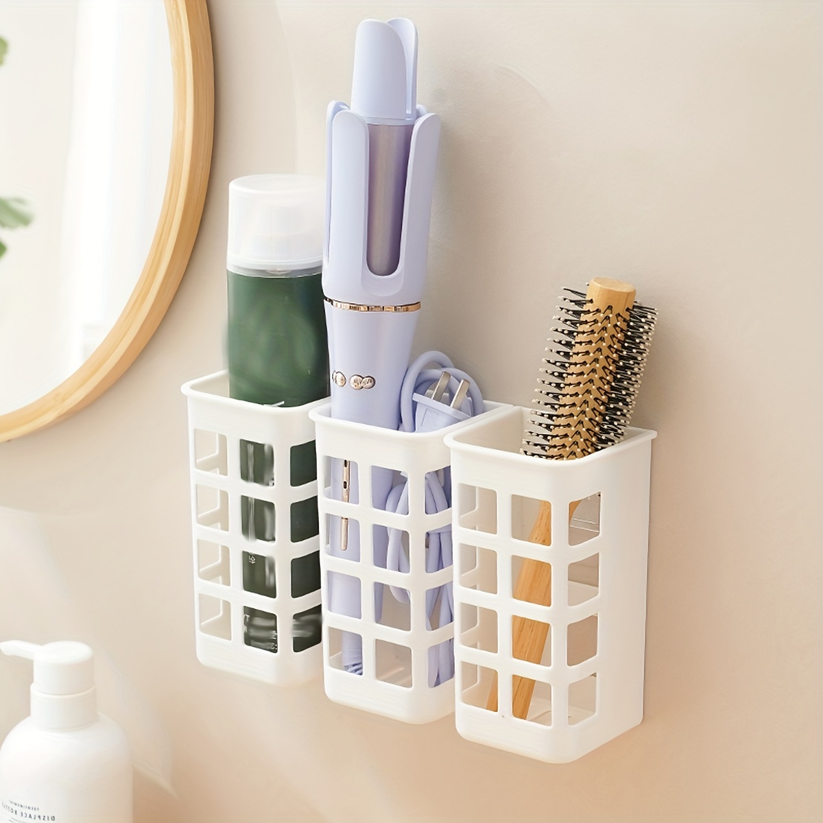 Curling iron Storage Rack Hair Curling Iron Holder Rack Storage