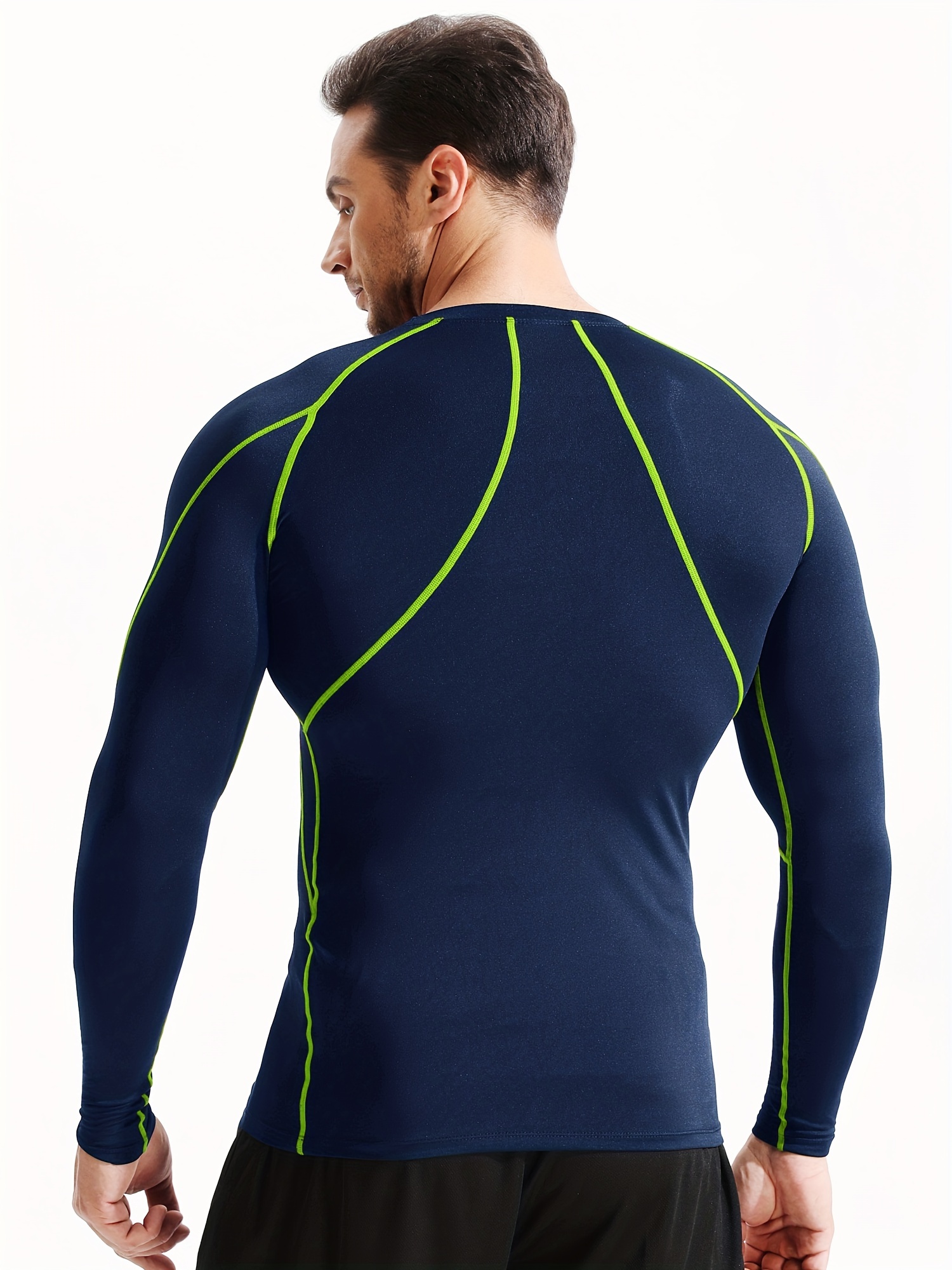 Under Armour Coldgear Baselayer Top in Blue for Men