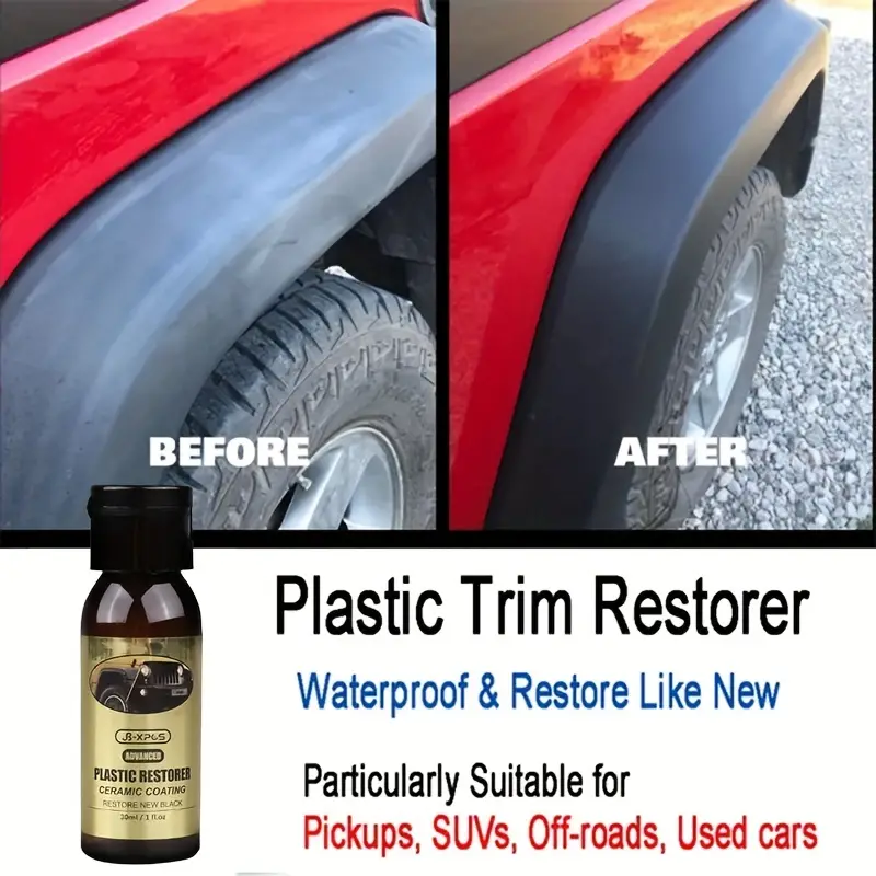 Car Plastic Restorer Ceramic Coating Longlasting Coating For - Temu