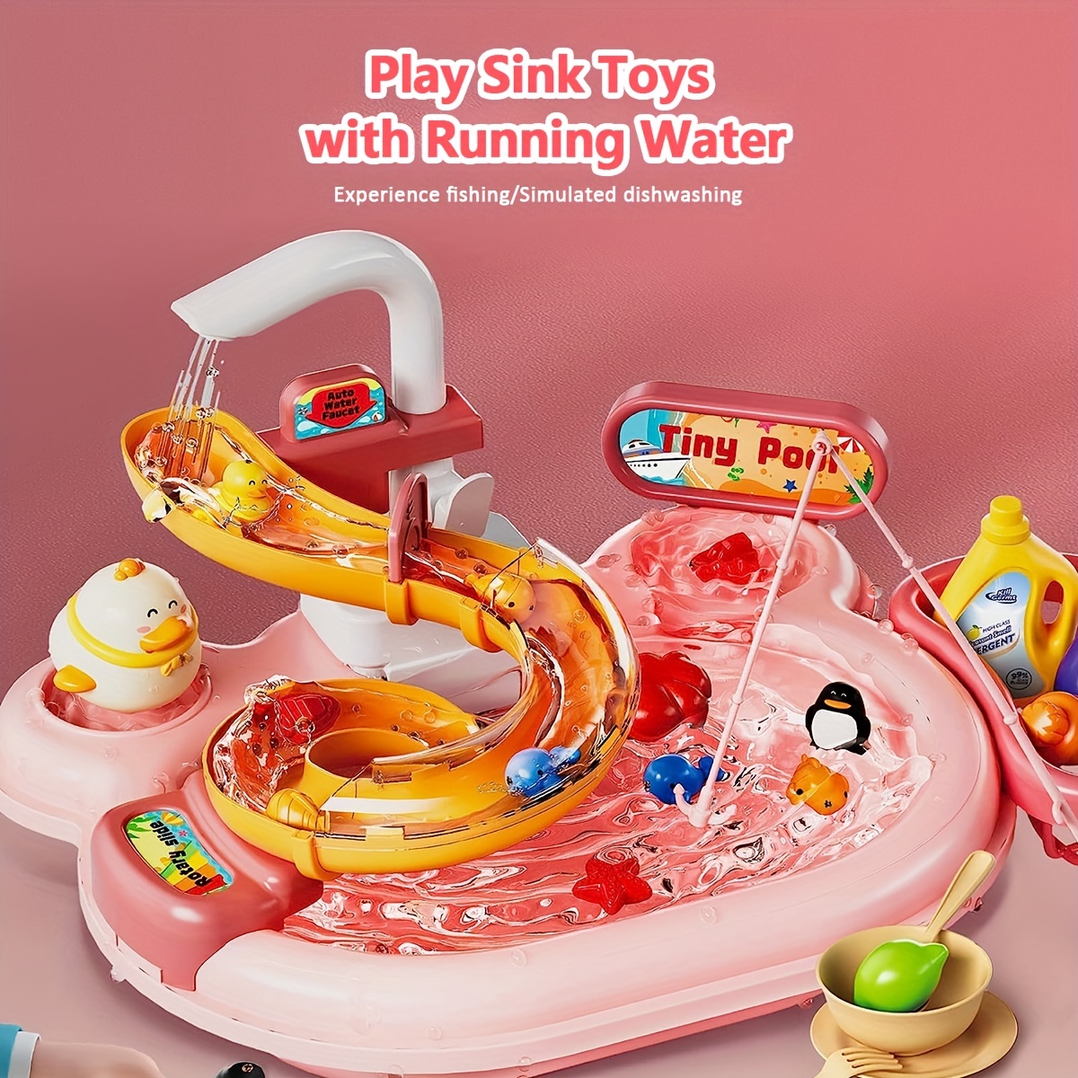 Play Kitchen With Running Water