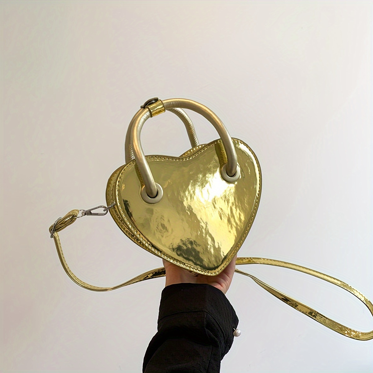 Heart-shaped Handbags All-match Shoulder Bags