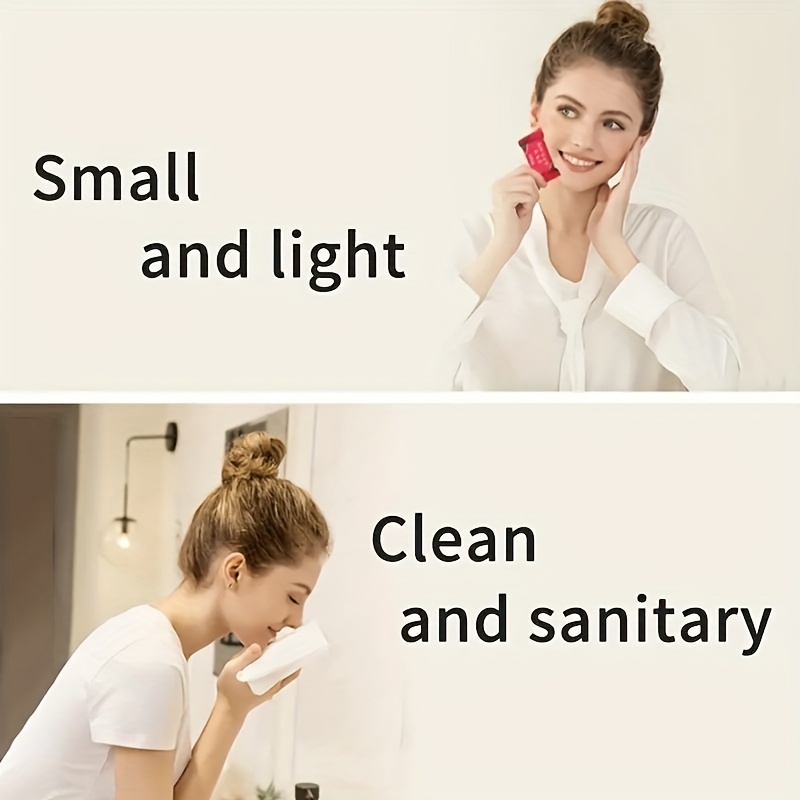 20pcs Portable Compressed Towel for Camping & Travel Thick Disposable Towel