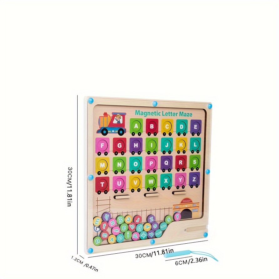 Magnetic Writing Maze Toy Children's Early Education - Temu