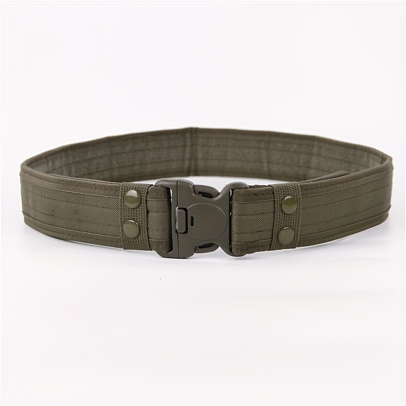 5 Colors Polyester Canvas Belt For Men Size 51 18in