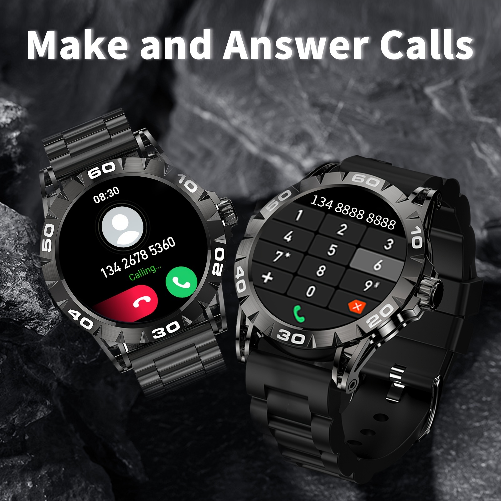 NEW KOSPET TANK M2 Smartwatch militare da uomo, voce AI rispondi  all'orologio da chiamata 70