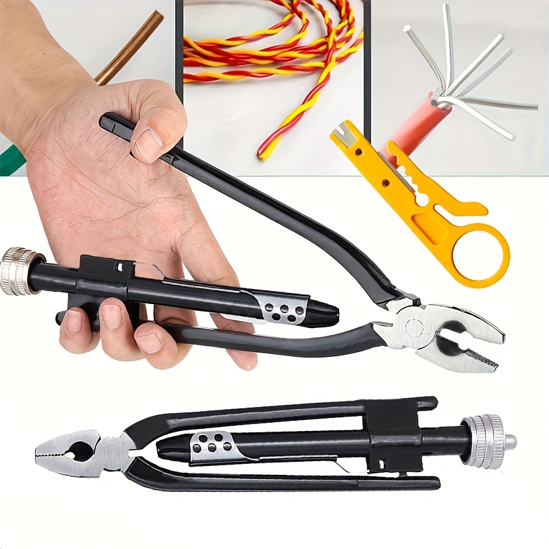 6 Inch Safety Wire Pliers, Wire Twisting Tool Lock Wire Pliers, Wire  Twister Tool for Aircraft Auto Industry