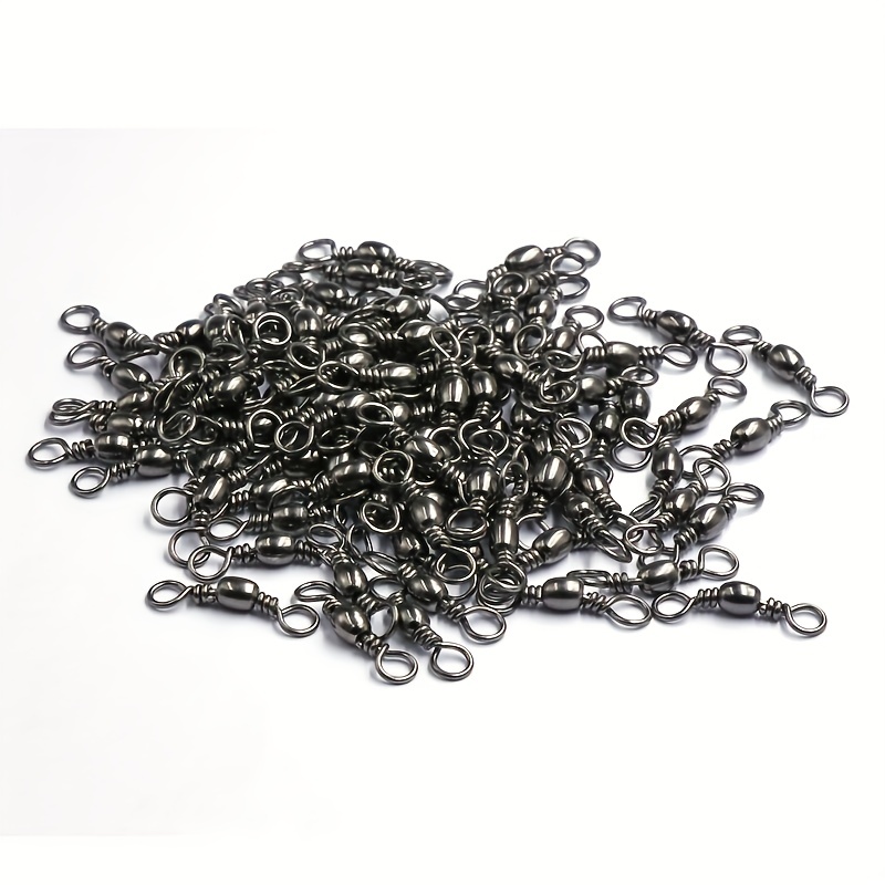 High Strength Fishing Barrel Swivels Solid Stainless Ring - Temu