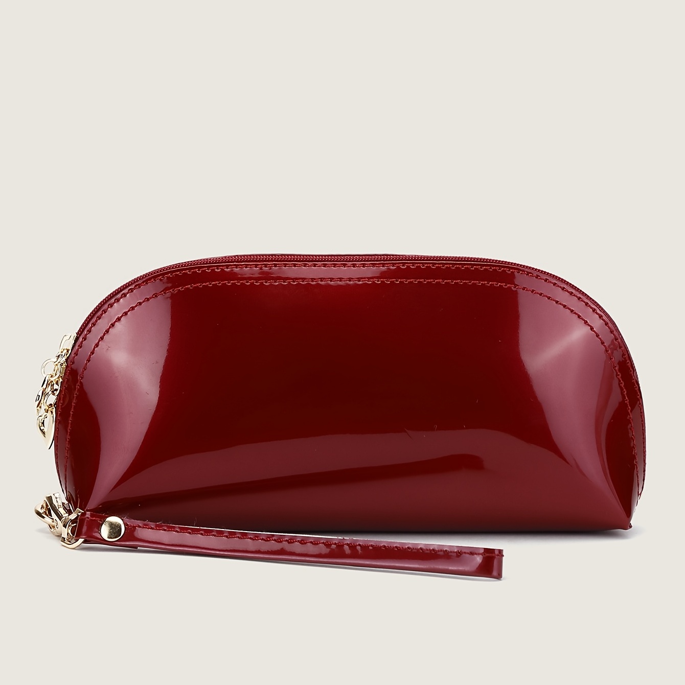 Women's Patent Leather Clutch Bag Evening Hand Purse