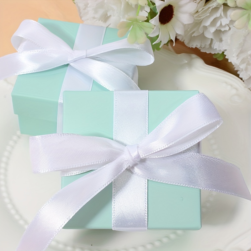 Starry Sky Ribbon Pearl Candy Box Premium Wedding Candy Box - Temu
