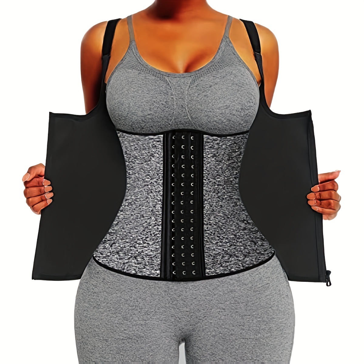 Sports Fitness Waist Trainer Corset Solid Color Slimming Fat
